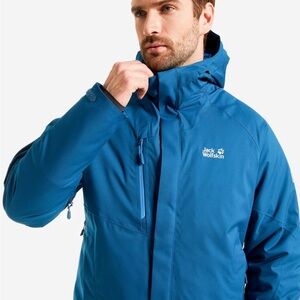 Jack Wolfskin Troposphere Jacket - Teal - Medium - NWT